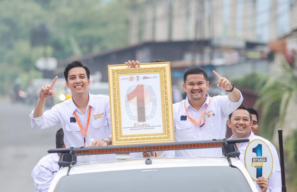 Didukung Prabowo, Riyanda - Jefri : Kami Punya Solusi untuk Sawahlunto Maju