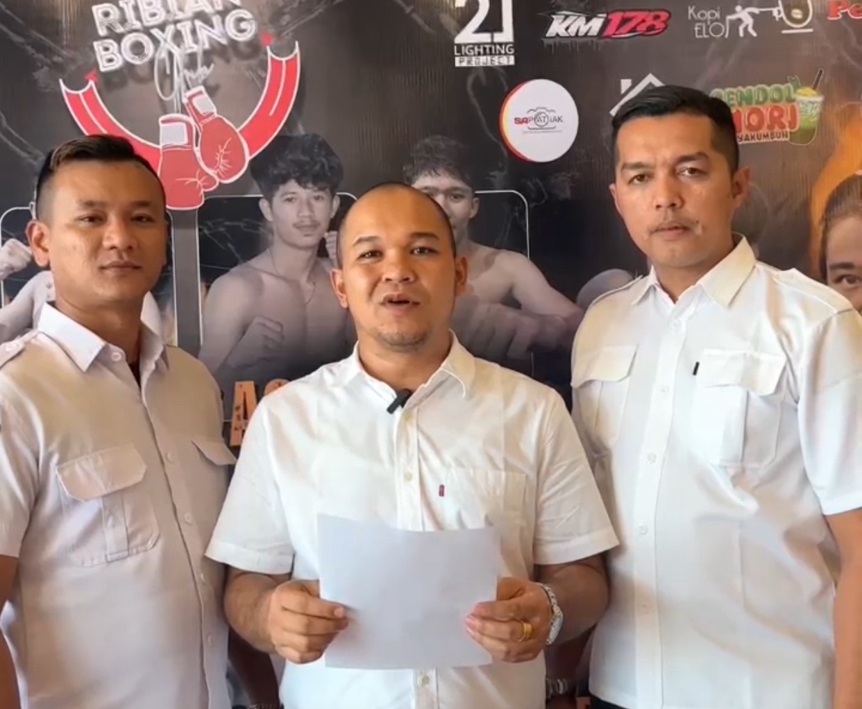Sempat di Tolak MUI Payakumbuh, Event Boxing Tetap Jalan dengan Beberapa Kesepakatan Aturan