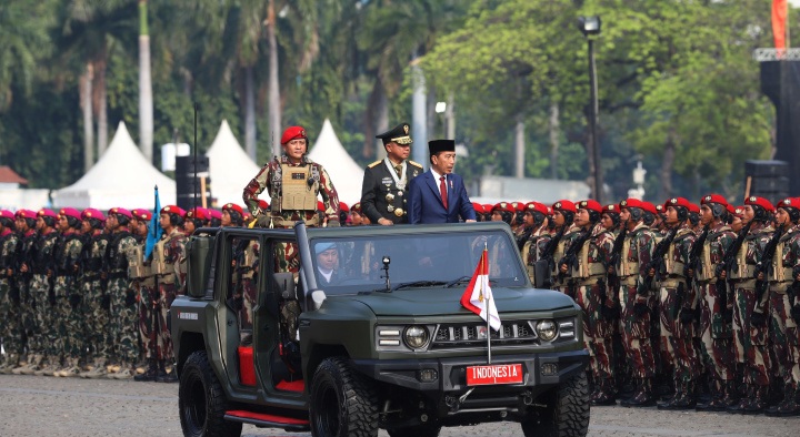 Putra Payakumbuh, Mayjen TNI Djon Afriandi Danjen Kopassus Jadi Komandan Upacara HUT Ke -79 TNI