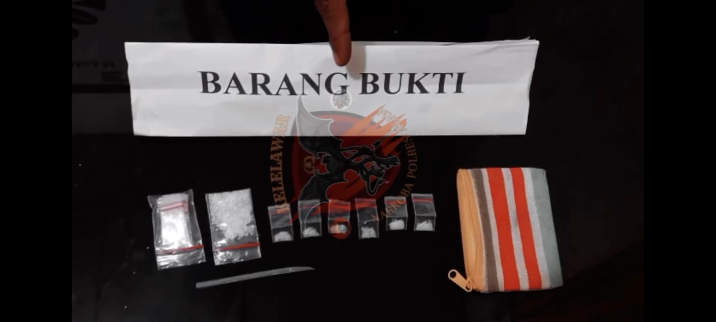 Tim Kelelawar Polres Agam Berhasil Tangkap Bandar Sabu