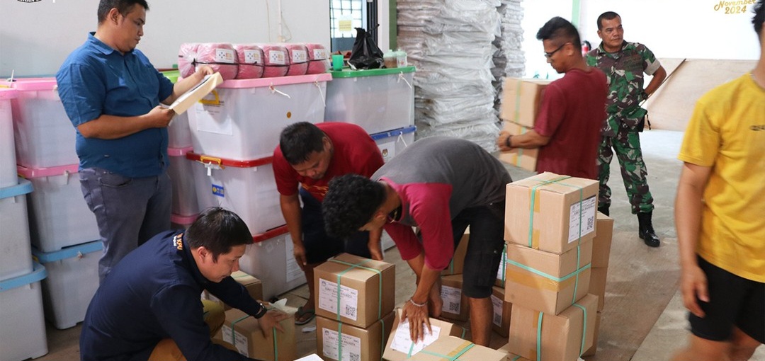 KPU Kota Padang Terima 684.475 Surat Suara untuk Pemilihan Wali Kota 2024