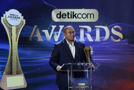 Andre Rosiade Raih Penghargaan Legislator Pembela Rakyat di detikcom Awards 2024