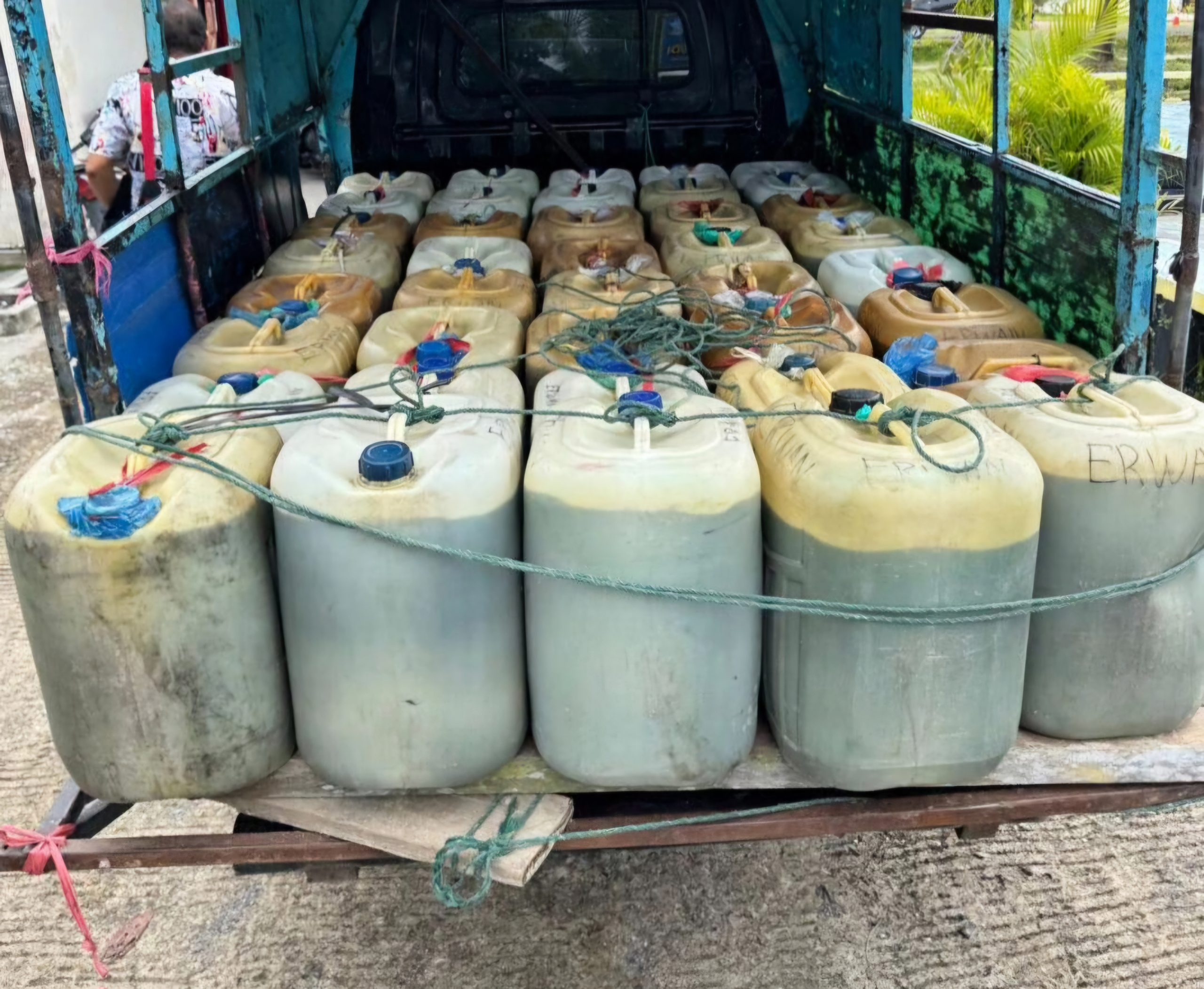 Polisi Amankan 1.400 Liter Pertalite dan Dua Pelaku di Sipora Utara