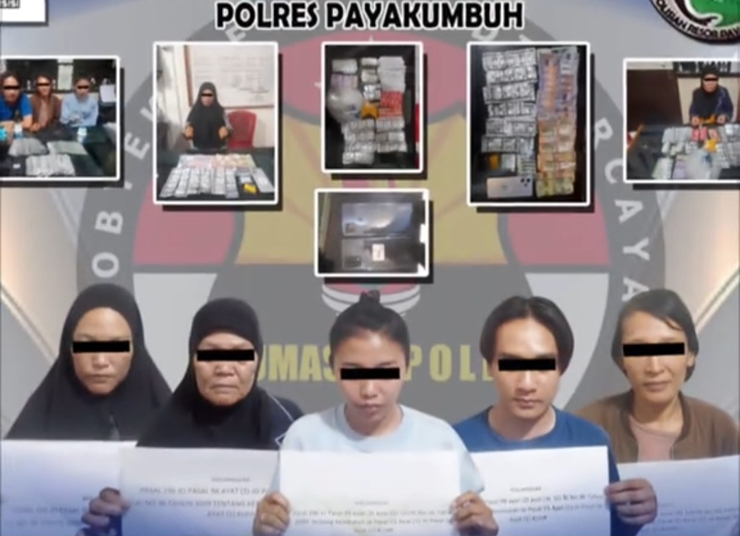 Satu Keluarga Diringkus Sat Narkoba Polres Payakumbuh Karena Edarkan Obat Terlarang