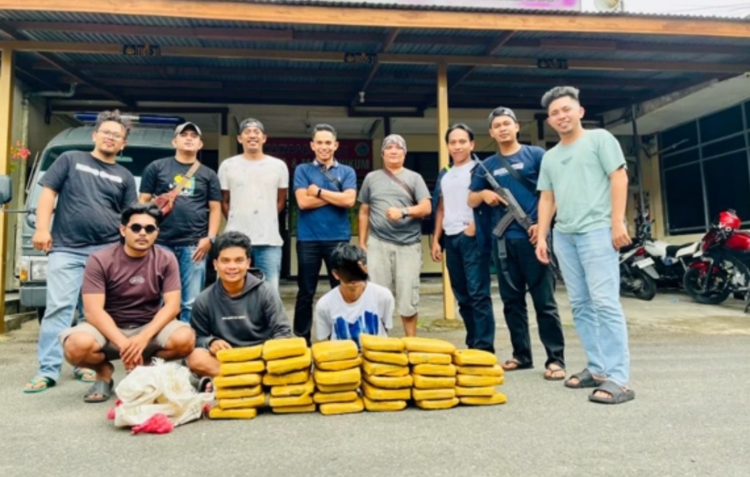 Pelaku Jaringan Pengedaran Ganja Antarprovinsi Ditangkap di Situjuah Setelah Tiga Bulan DPO