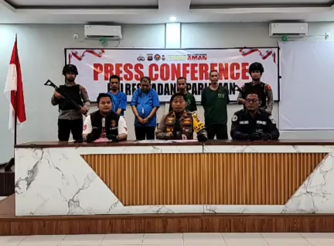 Sindikat Pencurian L300 Lintas Provinsi Terungkap, Polres Padang Pariaman Tangkap Empat Tersangka