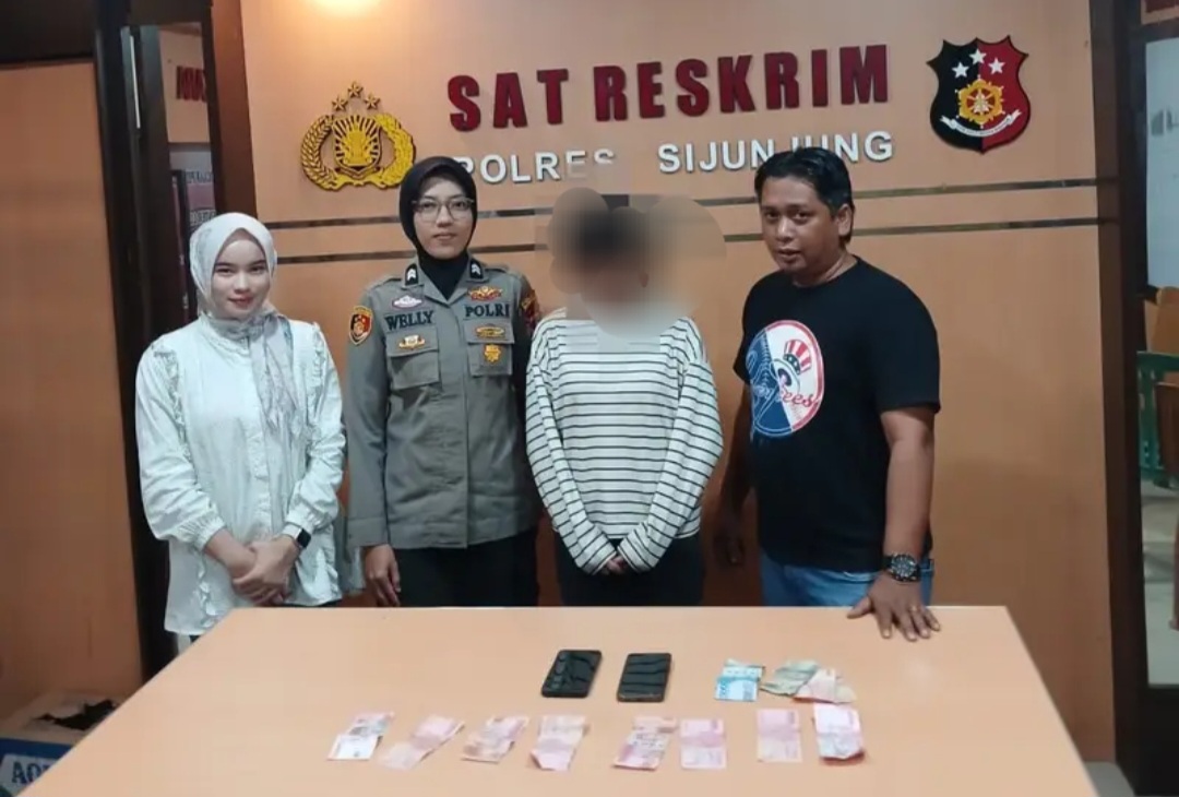 Satreskrim Polres Sijunjung Ringkus Terduga Pelaku Perdagangan Manusia