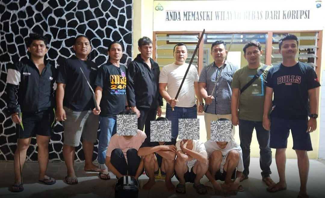 Polres Pessel Tangkap Remaja Yang Melakukan Aksi Penyerangan Di Mini market