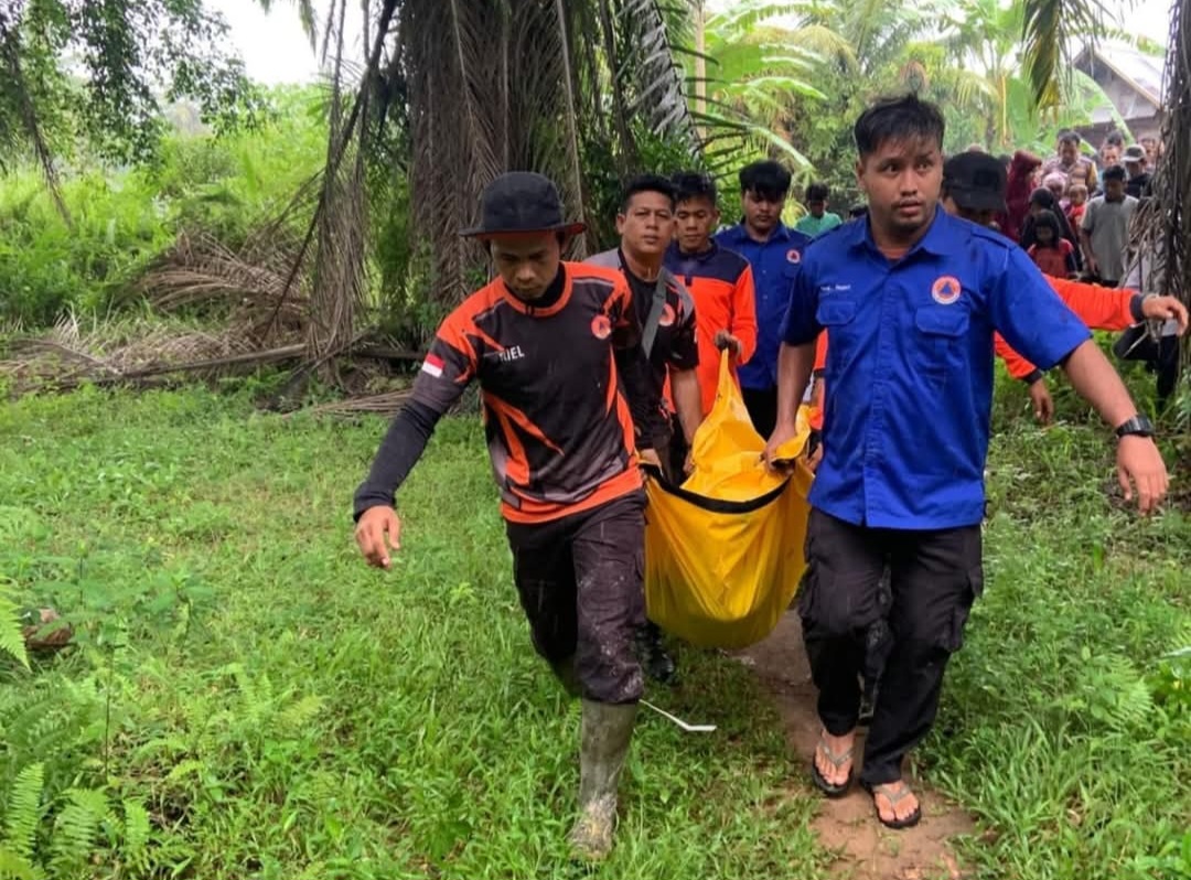 Tanah Longsor di Kabupaten Padang Pariaman Menelan Satu Orang Korban Jiwa