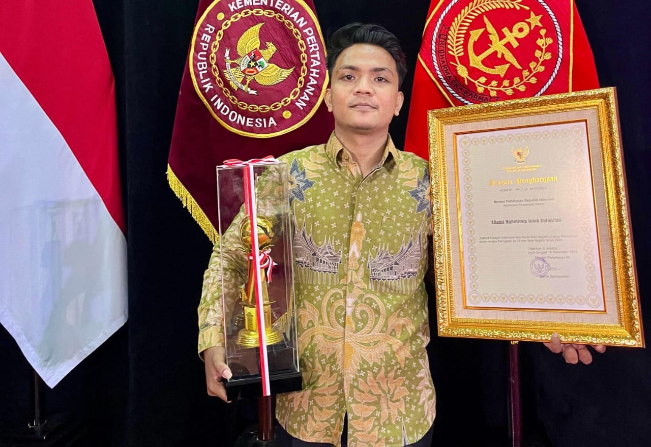Aliansi Mahasiswa Solok Se-Indonesia Raih Penghargaan Nasional, Harumkan Nama Sumatera Barat dan Solok Raya