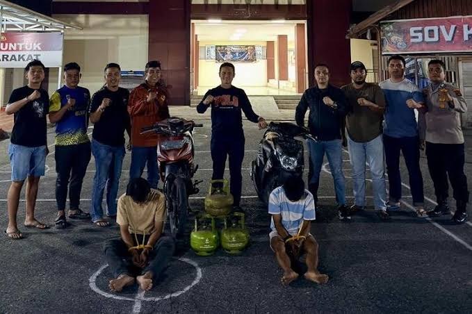Nekat Curi Tabung Gas Demi Sabu, 2 Pemuda di Solok Kini Berurusan dengan Polisi