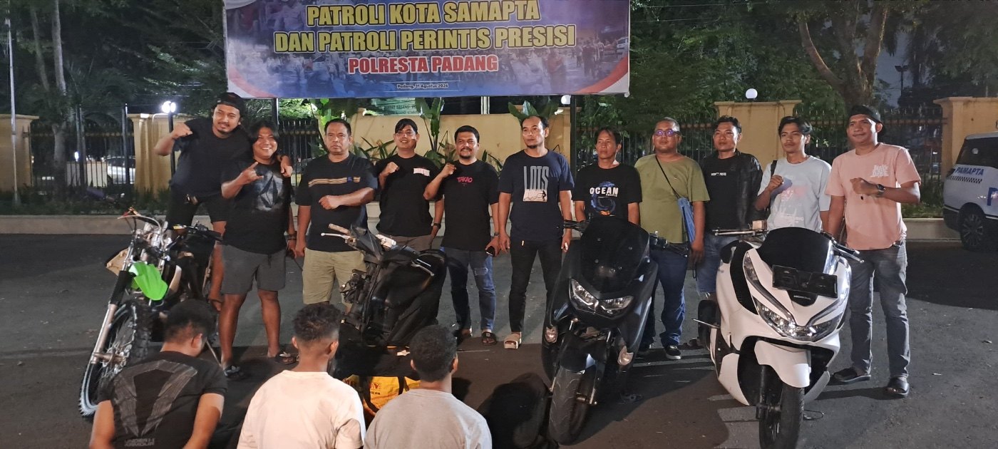 Tim 1 Klewang Polresta Padang Ringkus Tiga Pria Sindikat Curanmor Puluhan TKP di Kota Padang