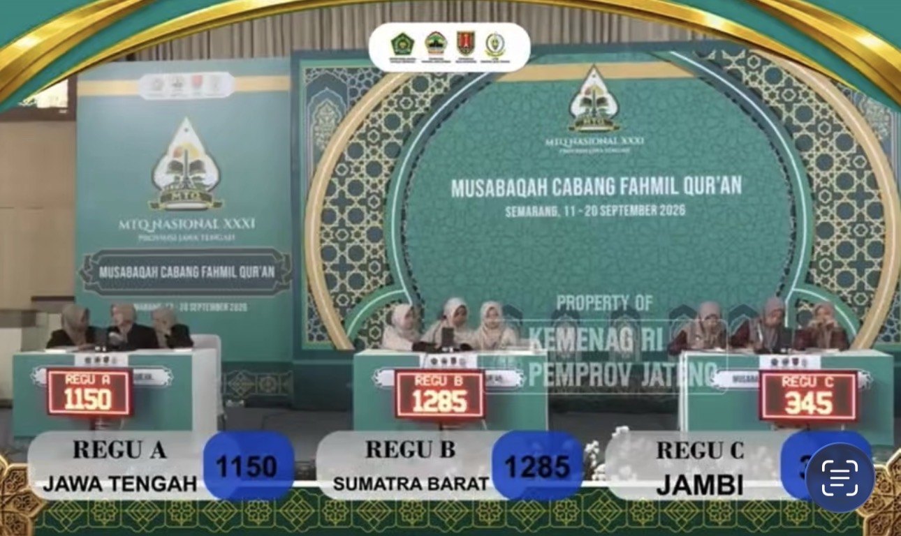 Sempat Merasa Dicurangi, Tim Fahmil Qur’an Sumbar Akhirnya Lolos!
