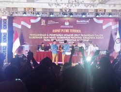 Mahyeldi-Vasko Mendapat Nomor Urut 1 dalam Pilgub Sumbar 2024