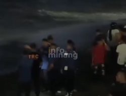 Anak Usia 6 Tahun Terseret Ombak di Pantai Padang