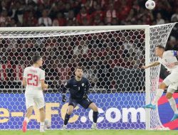 Timnas Indonesia Takluk 1-2 dari China di Kualifikasi Piala Dunia 2026