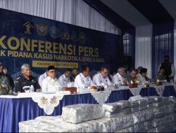 BNNP Sumbar Gagalkan Peredaran Ganja Sebanyak 624 Kilogram