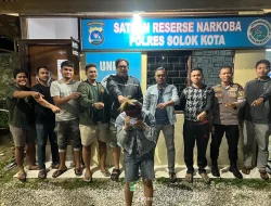 Tim Satres Narkoba Tangkap Tersangka Wanita Di Jorong Biteh dengan 20 Paket Shabu