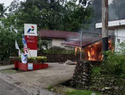 Insiden Kebakaran Pertashop di Jorong Rajo Dani, Padang Ganting Tanah Datar