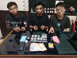 Tim Phantom Polres Payakumbuh Ungkap Peredaran Narkoba, Tiga Tersangka Ditangkap