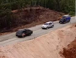Jalan Lintas Riau-Sumbar di Tanjung Alai Akan Dibuka untuk Ujicoba, BPJN Riau Selesaikan Pekerjaan Trase Baru