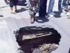 Sempat Diperbaiki, Jalan Menuju RSUD Sawahlunto Kembali Amblas